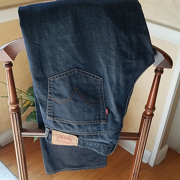 Levi's 34 x 34 Blue 559 Straight Denim Jeans - Picture 1 of 8
